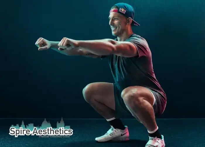 Image of man build leg muscle Henley-on-Thames through exercise