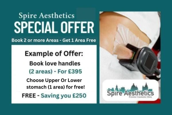 Fat Freezing Promotion Henley-on-Thames from Spire Aesthetics - Book Today!