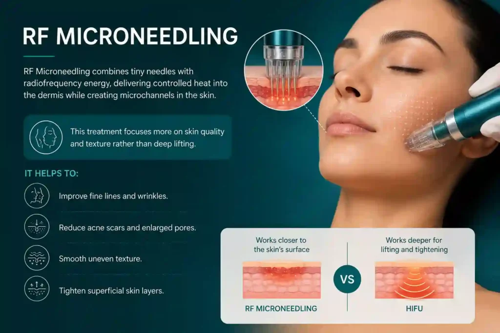 What Does RF Microneedling Do That HIFU Alone Cannot Henley-on-Thames