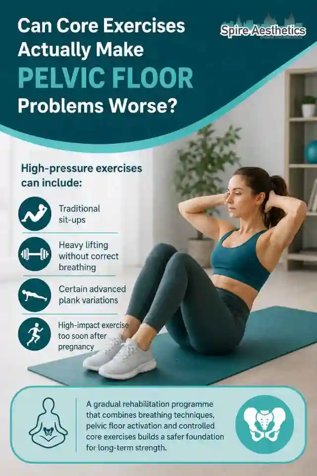 Can Strengthening Your Core Alone Actually Make Pelvic Floor Problems Worse Henley-on-Thames?